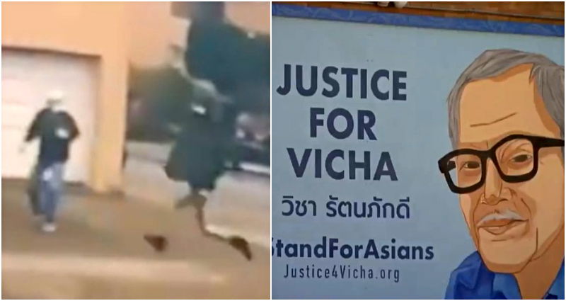 San Francisco rally commemorates first anniversary of Vicha Ratanapakdee mural