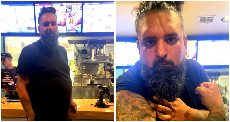 ‘This ain’t India’: Man recorded verbally attacking, spitting on Indian man in a California Taco Bell