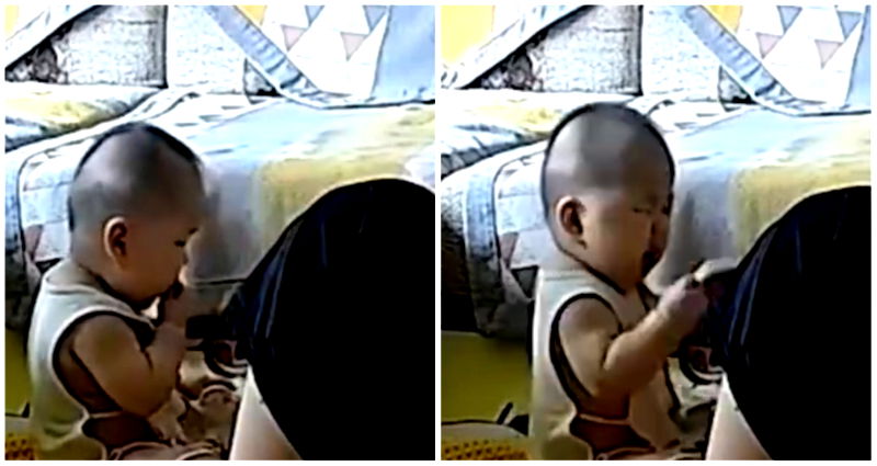 Viral video of baby eating poop while dad is distracted enrages and amuses millions in China