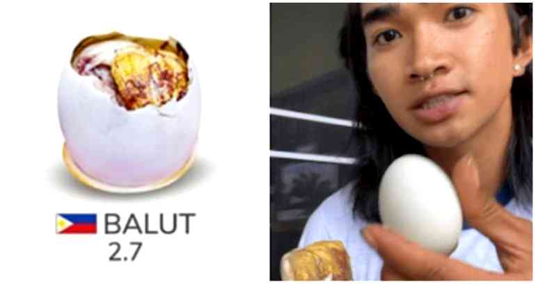 Bretman Rock does ‘balut unboxing’ after delicacy is ranked worst egg dish in world