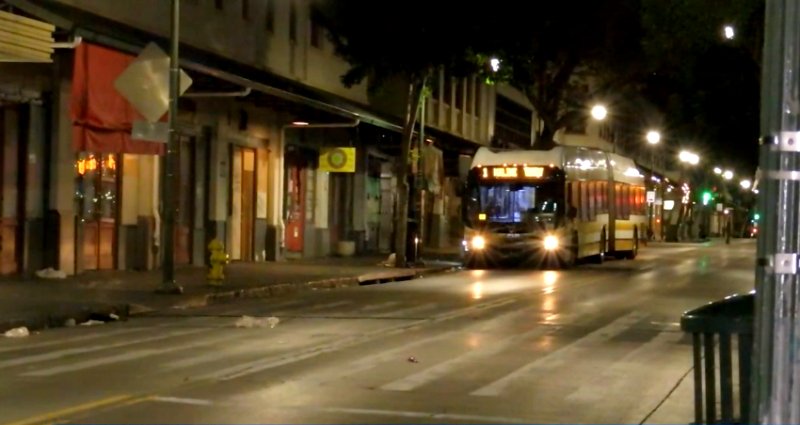 Honolulu police arrest man for deadly shooting of woman at Chinatown bus stop