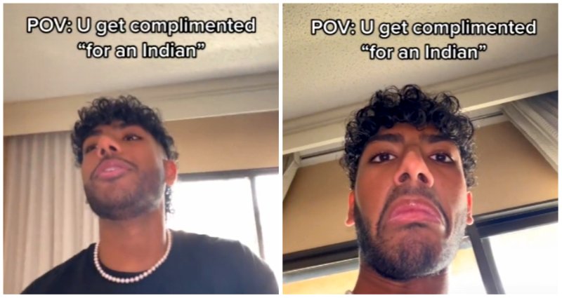 TikTok user shares ‘POV’ of Indians receiving ‘backhanded’ racial compliments