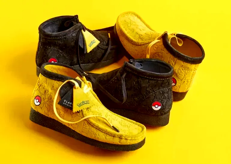 Clarks uses ‘Blaze Kick’ in fire new shoe collaboration with Pokémon