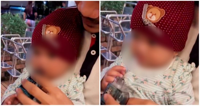 Malaysian man arrested for placing vape pen in baby’s mouth in viral video