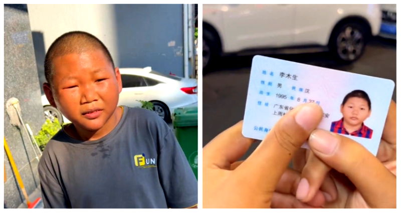 27-year-old Chinese man struggles to find a job because of his youthful appearance