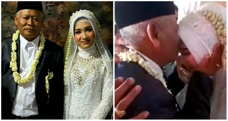 Wealthy 65-year-old man in Indonesia divorces 19-year-old wife after 2 months of marriage