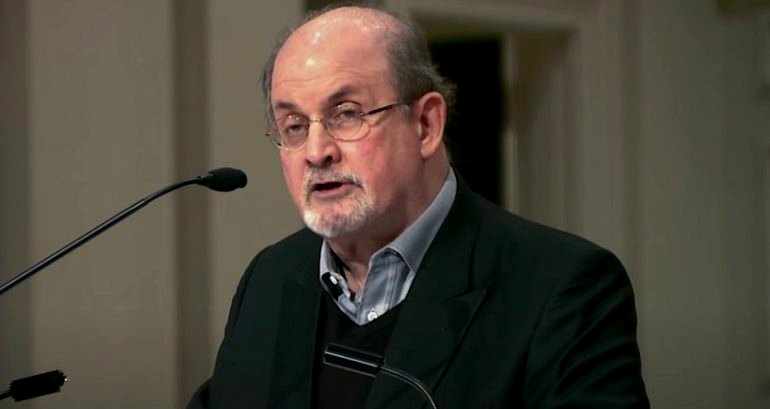 Iran blames author Salman Rushdie for stabbing that may cost him his right eye