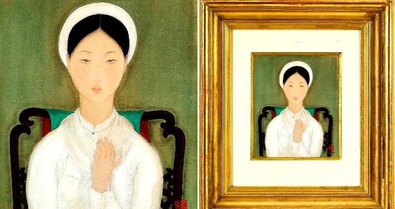 ‘Vietnamese Lady’ painting by Le Pho sells for over half a million dollars