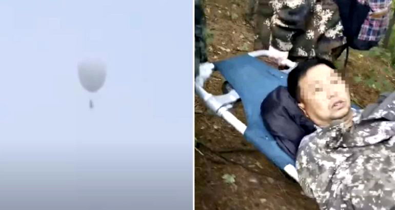 Chinese man rescued after drifting 200 miles over 2 days in runaway hydrogen balloon