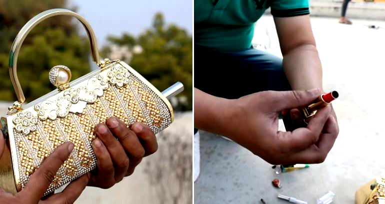 Indian man invents shoes that shoot blank rounds for women’s safety kit