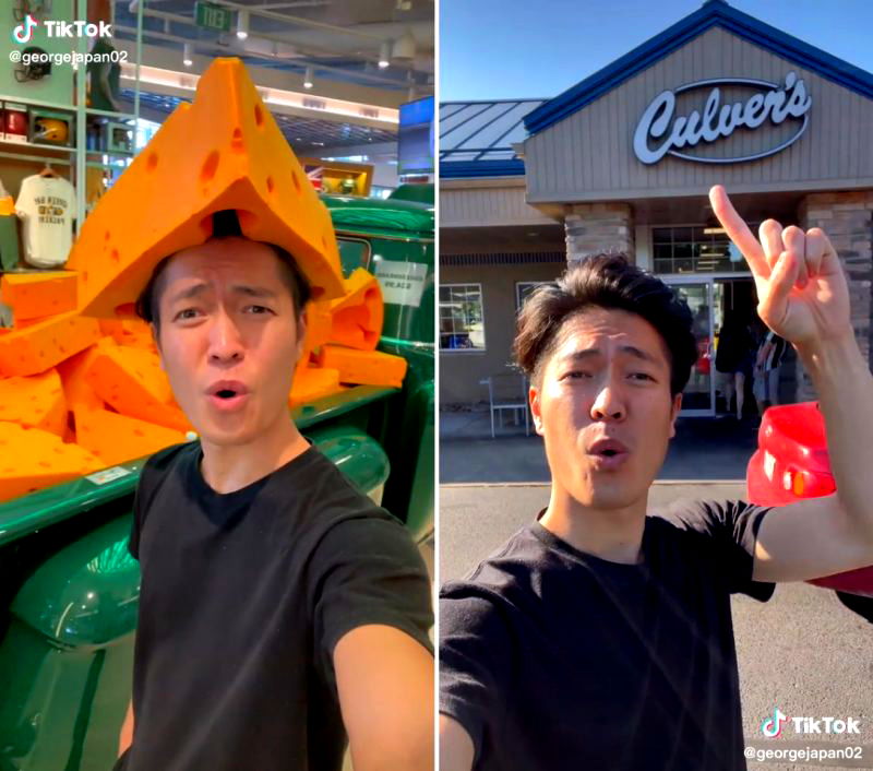 Japanese tourist in Wisconsin captivated by lakes, cheese and monster trucks in viral TikTok video