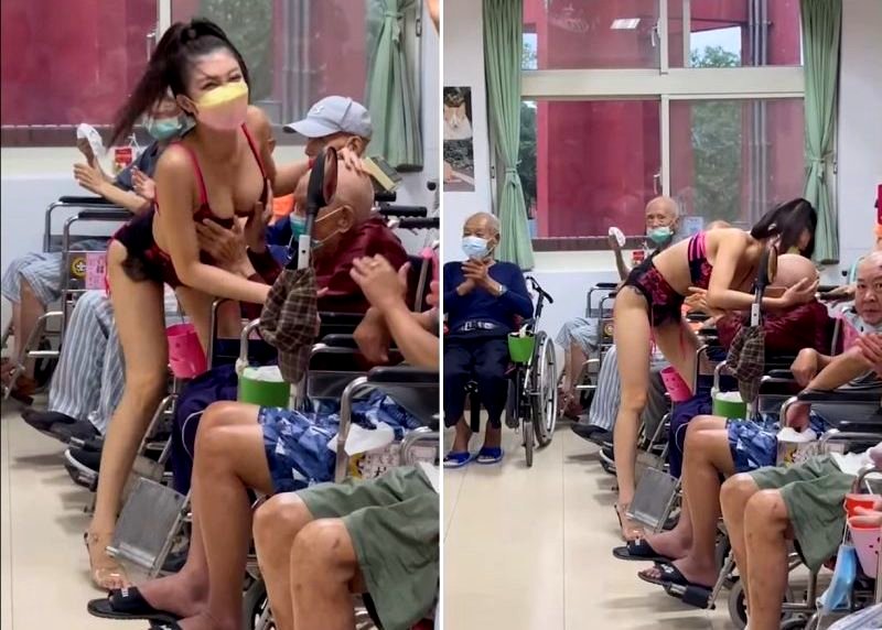 Taiwanese nursing home apologizes for hiring stripper to entertain disabled veterans