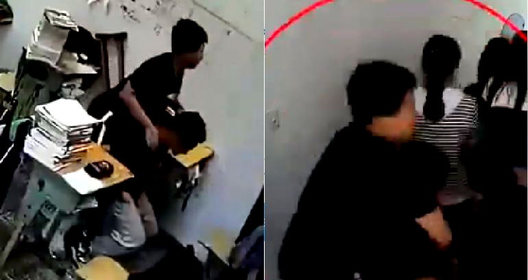 Video: Chinese boy carries classmate to safety during earthquake