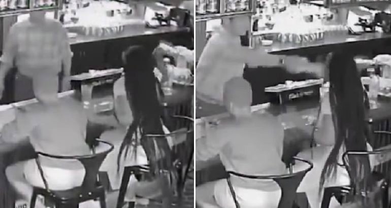 Fired restaurant manager who threw water at customer’s face claims she used anti-Asian racial slurs