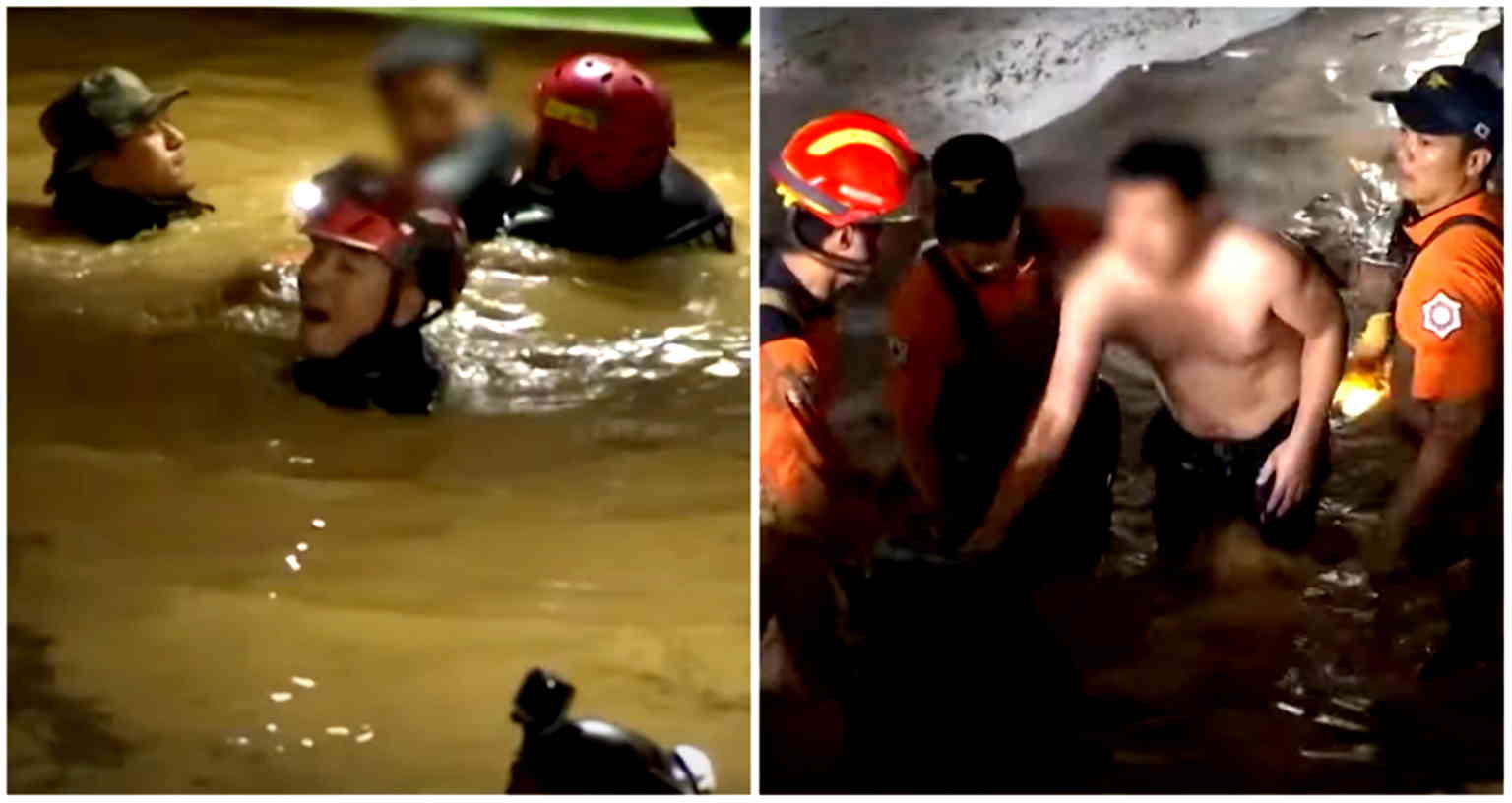 Typhoon Hinnamnor: 2 S. Koreans rescued after 12 hours clinging to pipes in flooded car park