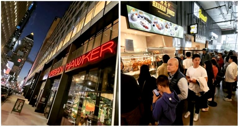 First Singaporean hawker center in the US opens in 14,000-square-foot New York City space