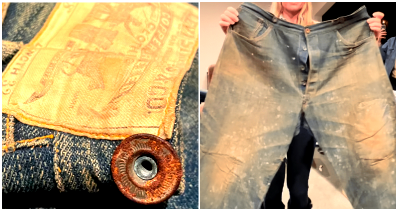 Levi s jeans from the 1880s auctioned for 76 000 has hidden reminder of America s anti Chinese past