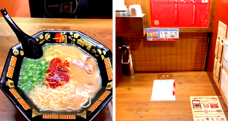 This Japanese ramen chain is an introvert’s dream