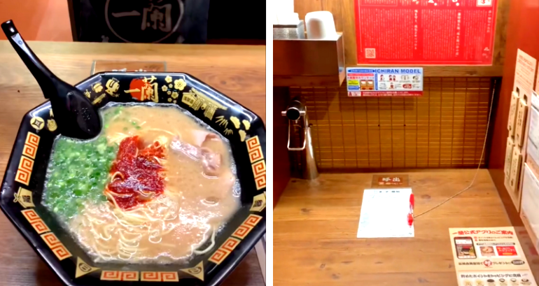 This Japanese ramen chain is an introvert’s dream