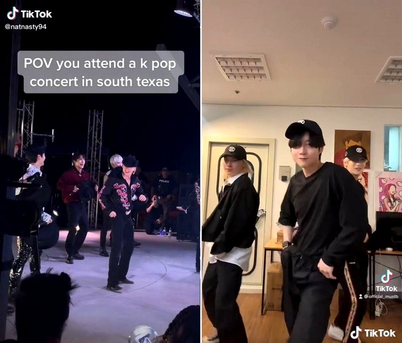 ‘Win for the Mexican K-pop stans’: Video of MUSTB cumbia dancing in Texas goes viral