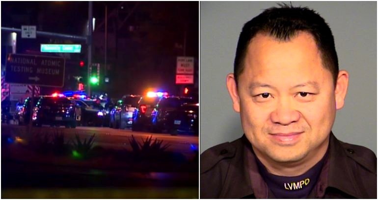 Las Vegas cop of 23 years killed in late-night shootout