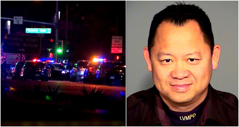 Las Vegas cop of 23 years killed in late-night shootout