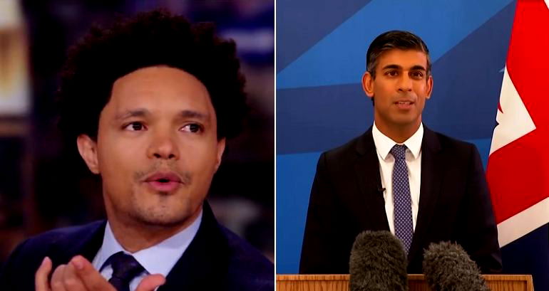 Trevor Noah slammed for saying Rishi Sunak faced ‘racist backlash’ after becoming UK’s new PM