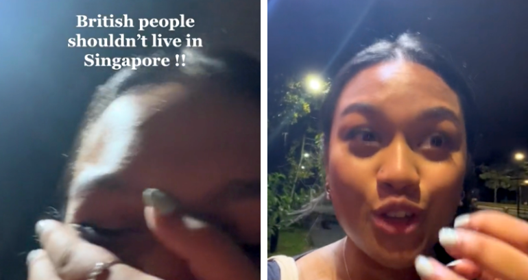 ‘British people shouldn’t live in Singapore’: Tiktoker describes screaming during encounter with night jogger