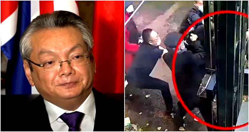 ‘He abused my country, my leader’: Chinese diplomat says pulling Hong Kong protester’s hair was his ‘duty’