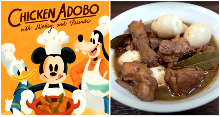 Disney releases illustrated chicken adobo recipe for Filipino American History Month