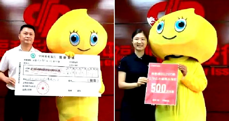 Chinese lottery winner wears costume to hide $30 million winnings from family