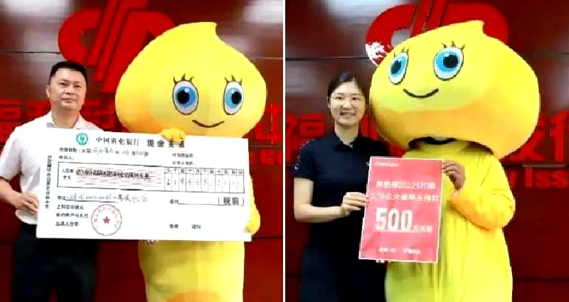 Chinese lottery winner wears costume to hide $30 million winnings from family