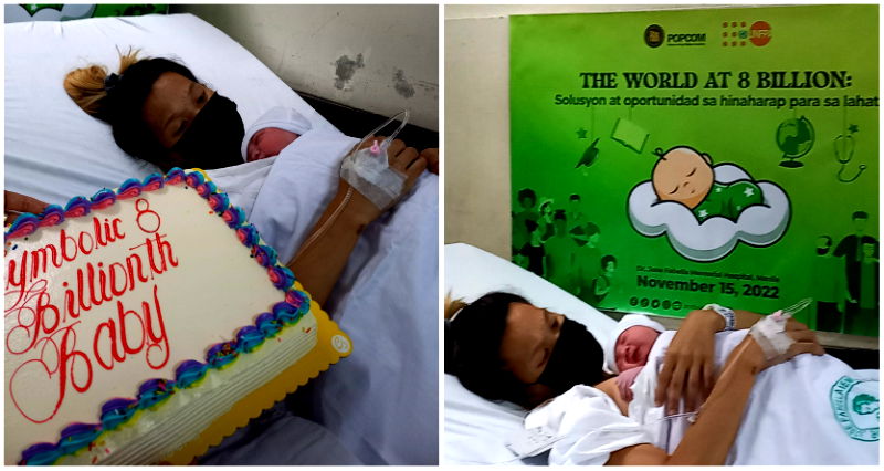 Baby girl born in Manila is symbolic 8 billionth person in the world