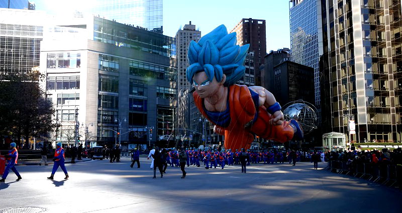 SSJ Blue Goku to return to Macy’s Thanksgiving Parade