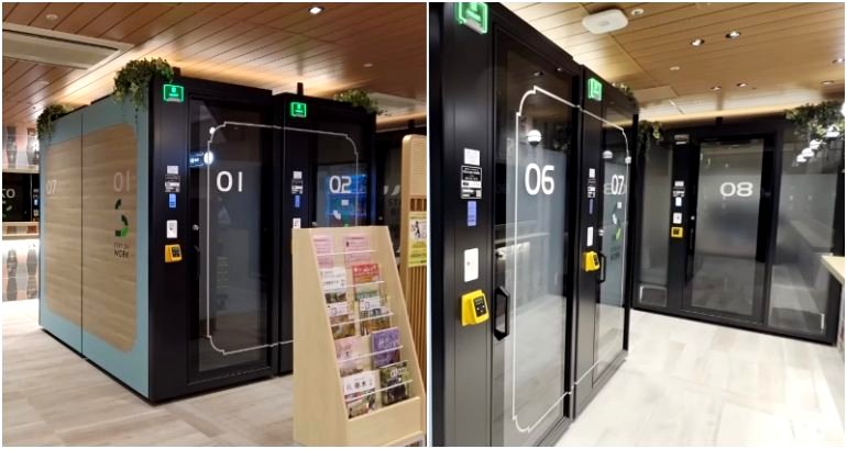 Here’s what it’s like staying inside the ‘sleep pods’ at a Tokyo train station