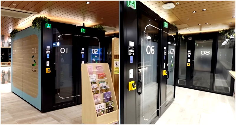 Here’s what it’s like staying inside the ‘sleep pods’ at a Tokyo train station