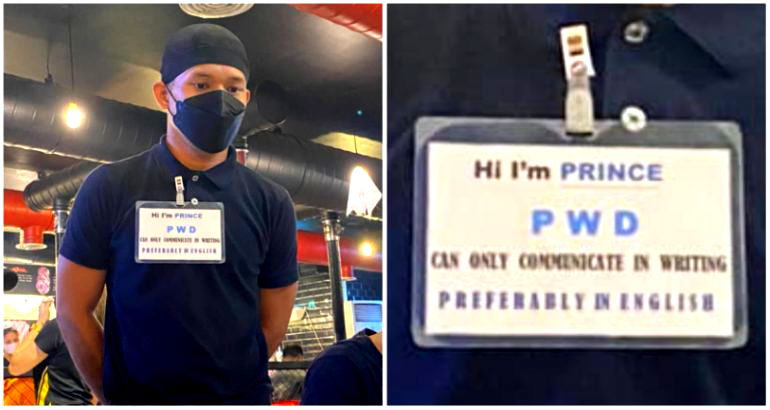 Waiter with disability at Korean BBQ restaurant in the Philippines inspires netizens