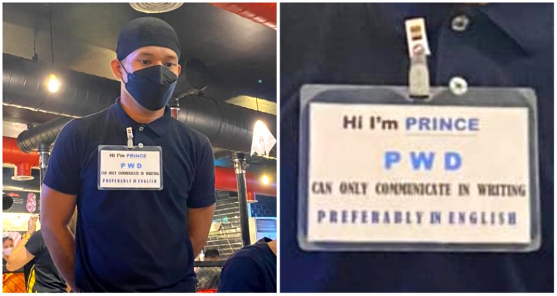 Waiter with disability at Korean BBQ restaurant in the Philippines inspires netizens
