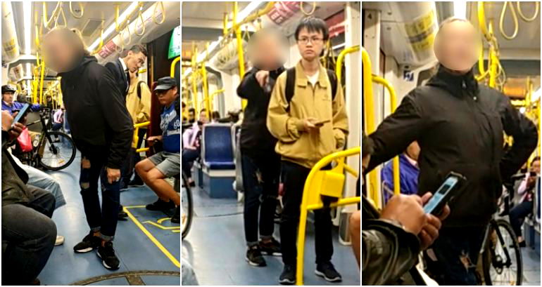 Woman videoed going on racist rant on train in Australia