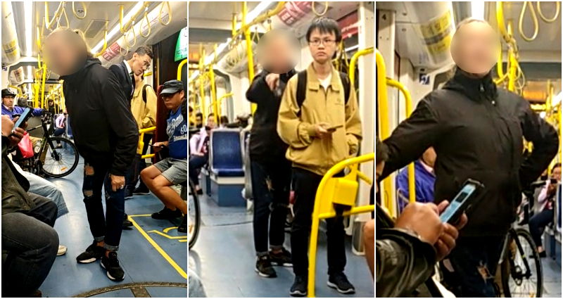 Woman videoed going on racist rant on train in Australia