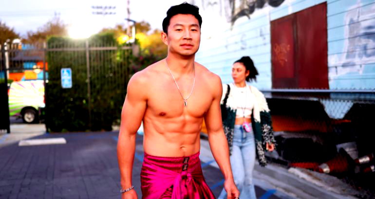 Simu Liu shows off his abs at Rihanna’s Savage X Fenty Vol. 4 show