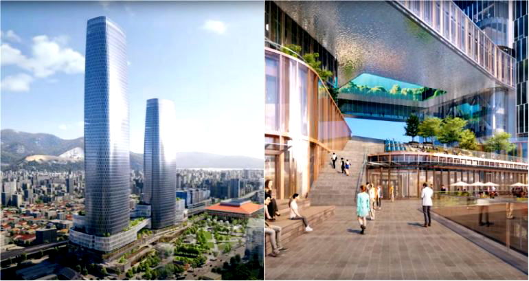 $2 billion Taipei Twin Towers aims to boost tourism