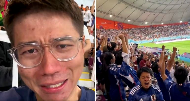 ‘Why can’t we win?’: Chinese influencer cries after Japan’s win at World Cup