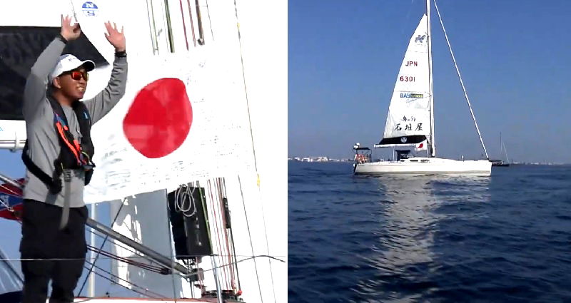 23-year-old Japanese man begins nonstop, round-the-world journey in his yacht