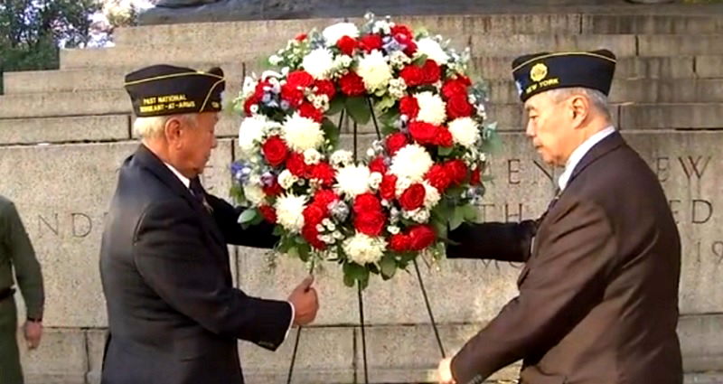 Asian American veterans honored at ceremony in New York’s 107th Infantry Memorial