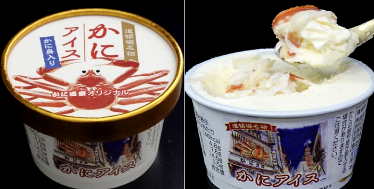 Japan’s newest ice cream flavor is… crab?