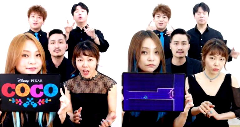 S. Korean a capella group’s cover of ‘Coco’ song goes viral