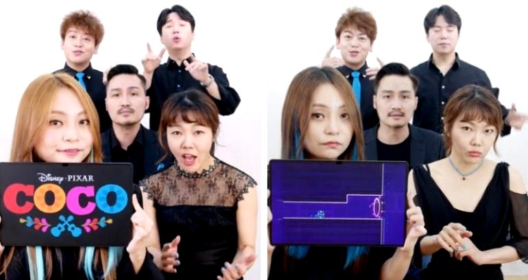 S. Korean a capella group’s cover of ‘Coco’ song goes viral