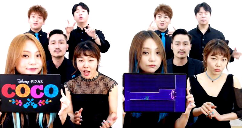 S. Korean a capella group’s cover of ‘Coco’ song goes viral