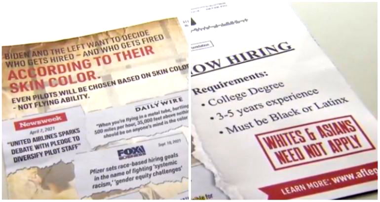 ‘Whites and Asians need not apply’: Election mailers show fake hiring ad